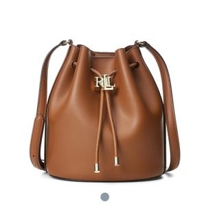 NWT Ralph Lauren leather bucket bag